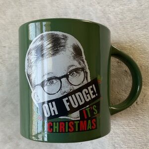 “Oh Fudge” Ceramic Mug featuring Ralphie from the Movie A Christmas Story